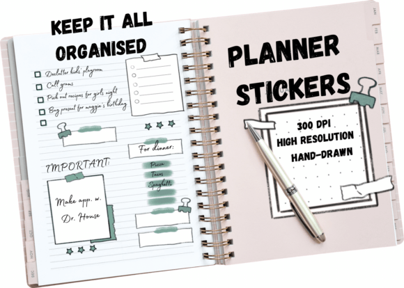 Download Printable Planner Stickers SoftSucculent - Stickers Collection
