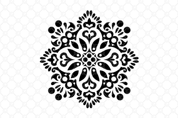 Download Indian Rangoli SVG, Decorative Art, 039 - Rangoli Collection