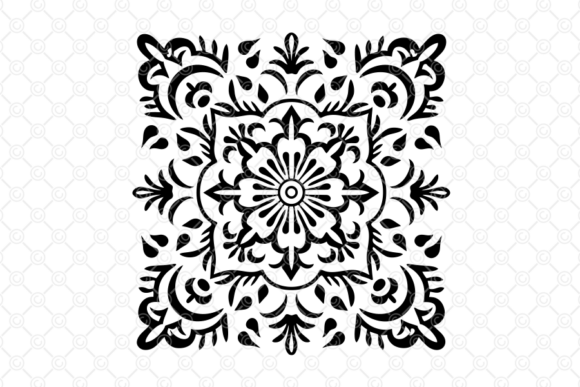 Download Indian Rangoli SVG, Decorative Art, 014 - Rangoli Collection