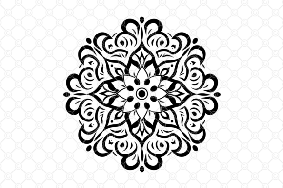 Download Indian Rangoli SVG, Decorative Art, 091 - Rangoli Collection