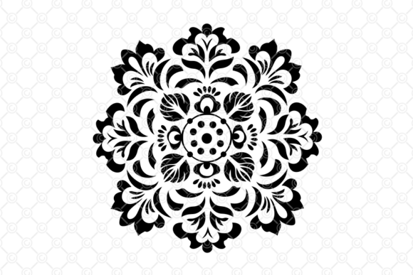 Download Indian Rangoli SVG, Decorative Art, 077 - Rangoli Collection