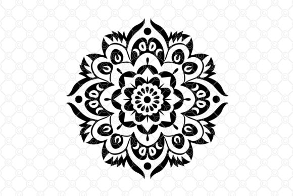 Download Indian Rangoli SVG, Decorative Art, 030 - Rangoli Collection