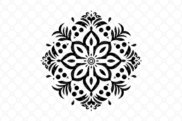 Download Indian Rangoli SVG, Decorative Art, 103 - Rangoli Collection