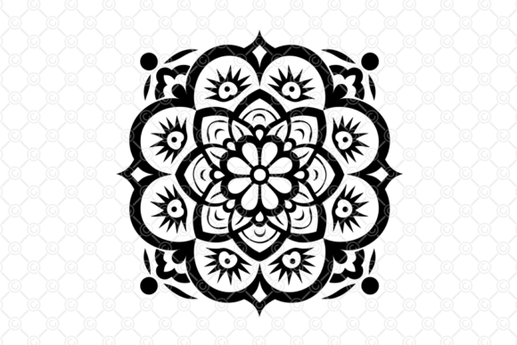 Download Indian Rangoli SVG, Decorative Art, 102 - Rangoli Collection