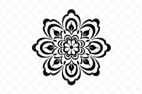 Download Indian Rangoli SVG, Decorative Art, 049 - Rangoli Collection