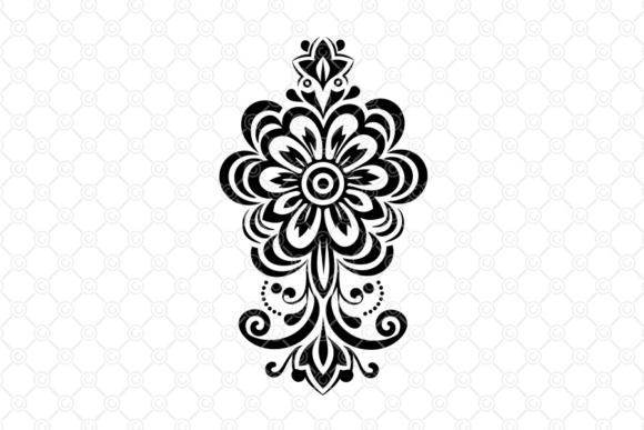 Download Indian Rangoli SVG, Decorative Art, 099 - Rangoli Collection