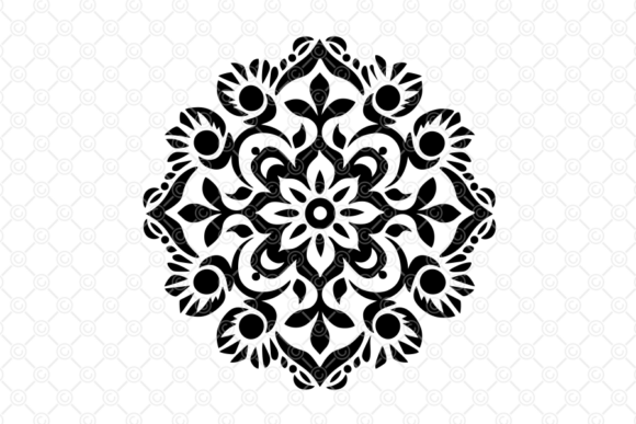 Download Indian Rangoli SVG, Decorative Art, 081 - Rangoli Collection