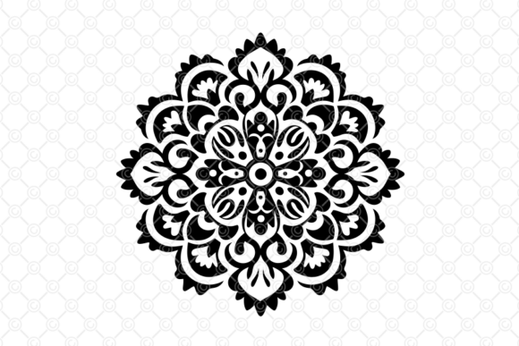 Download Indian Rangoli SVG, Decorative Art, 070 - Rangoli Collection