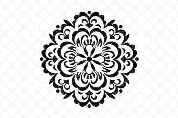 Download Indian Rangoli SVG, Decorative Art, 088 - Rangoli Collection