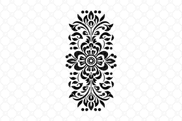 Download Indian Rangoli SVG, Decorative Art, 104 - Rangoli Collection